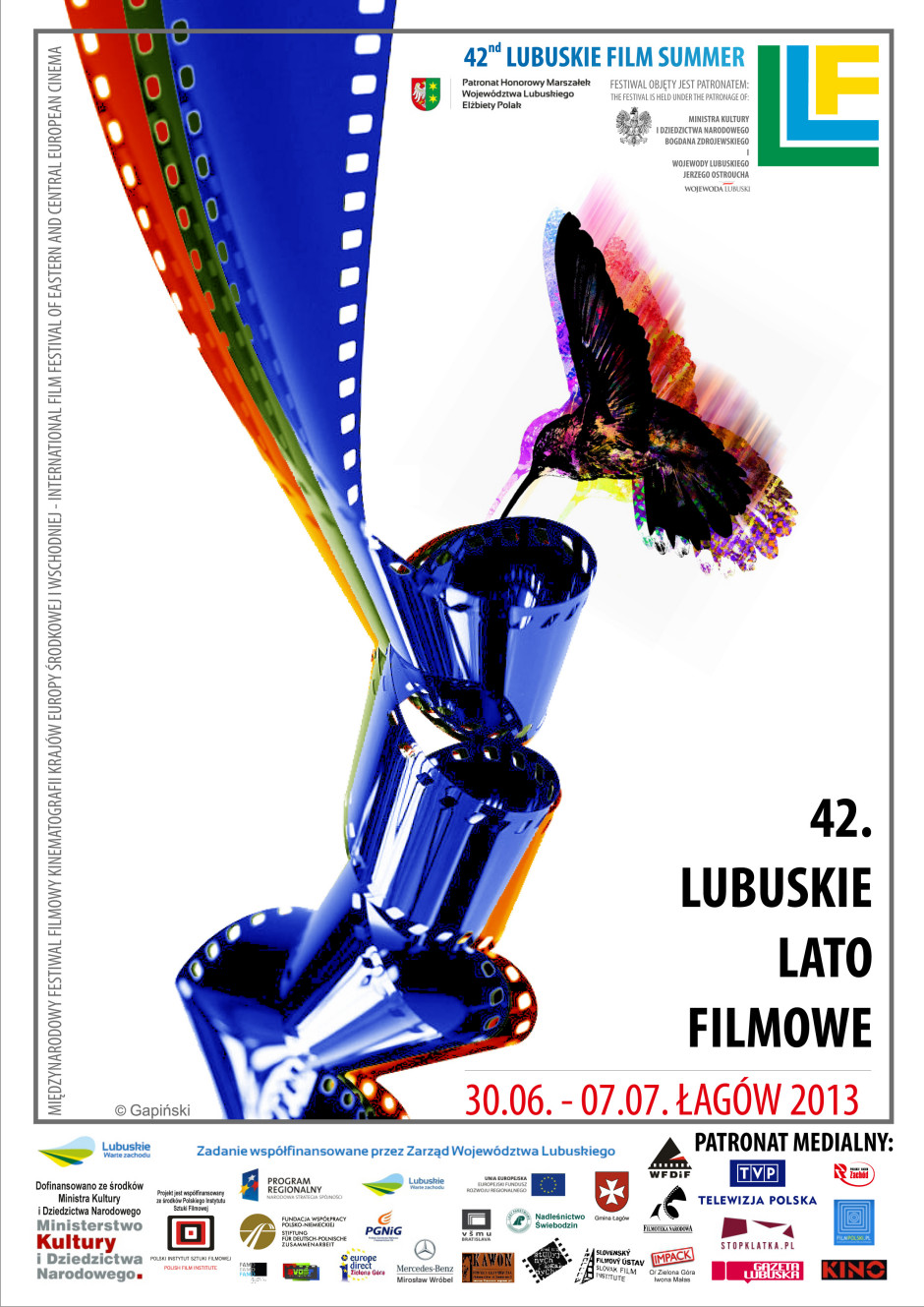 2013 plakat Lubuskie Lato Filmowe
