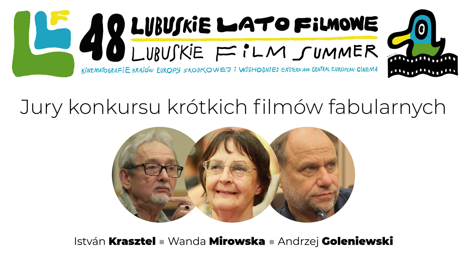 Read more about the article Jury konkursu krótkich filmów fabularnych 48. Lubuskiego Lata Filmowego